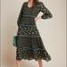 Anthropologie Dresses | Anthropologie Karoline Tiered Midi Dress Size 2 | Color: Black | Size: 2