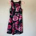 Jessica Simpson Dresses | Floral Dress | Color: Black/Pink | Size: 4