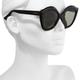 Gucci Accessories | Authentic Gucci Gg0117s 001 Women Black Plastic Sunglasses Shades 53/15/140 | Color: Black | Size: Os
