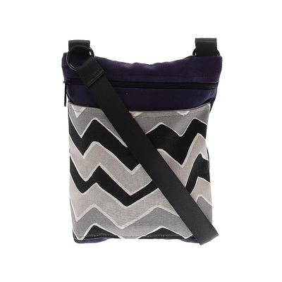 Madison Handbags Crossbody Bag: Purple Chevron/Herringbone Bags
