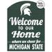 Michigan State Spartans 16'' x 22'' Marquee Sign