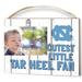 North Carolina Tar Heels 8'' x 10'' Cutest Little Weathered Logo Clip Photo Frame