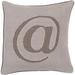 Brayden Studio® Kees Linen Text 100% Linen Throw Pillow Cover in Gray | 22 H x 22 W in | Wayfair 9BADFF04DD4E4A4CB6CCBB4663FA49CC