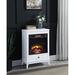 ACME Furniture Hamish Fireplace in White | 32 H x 13 W x 22 D in | Wayfair AC00850