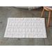 Coyuchi Mosaic Canyon Organic Rectangle/Runner Cotton Bath Rug 100% Cotton in Gray | 0.25 H x 24 W in | Wayfair 1021759