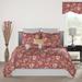 Bungalow Rose 15" Bed Skirt Cotton in Red | 15 H x 39 W x 75 D in | Wayfair 4C47205E292F4325B6B288AD4766C7BE