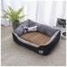 Tucker Murphy Pet™ Candy Color Dog Kennel Pet Kennel Pet Dog Bed Cotton in Black | 6 H x 31.5 W x 31.5 D in | Wayfair