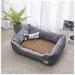 Tucker Murphy Pet™ Candy Color Dog Kennel Pet Kennel Pet Dog Bed Cotton in Gray | 6 H x 20 W x 15.7 D in | Wayfair 2DCDDD1A33C44EA598C1A724F8D15EE4