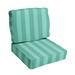 Longshore Tides Indoor/Outdoor Seat/Back Cushion Polyester | 5 H x 27 W x 27 D in | Wayfair 334CC30E7BAE4F838A9E435D17ECA570