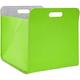 Dunedesign - Aufbewahrungsbox 2er Set Cube Filz Apfelgrün 33x38x33cm - grün