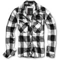 Brandit Check Hemd, schwarz-weiss, Größe 7XL