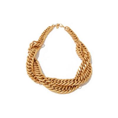 Boston Proper - Gold - Twisted Chain Necklace - One Size