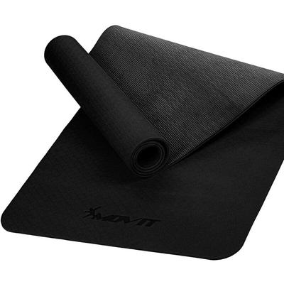 MOVIT® TPE Gymnastikmatte, 190x100x0,6cm, schwarz