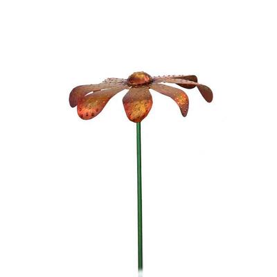 Sunset Vista Designs 073350 - Daisy Spinner-Orange SM (92666) Wind Spinners