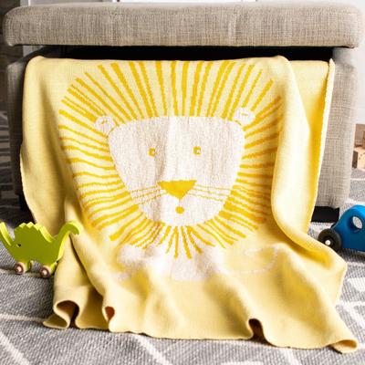 SAFAVIEH Dandy Lion Baby Throw Blanket - 32" x 40" - 32" x 40"