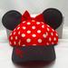 Disney Accessories | Minnie Mouse Hat Disneyland | Color: Red/White | Size: Os