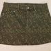 American Eagle Outfitters Skirts | American Eagle Outfitters Next Level Stretch Denim Camo Mini Skirt Size 14 | Color: Green/Tan | Size: 14