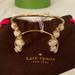 Kate Spade Jewelry | Kate Spade White Multi Seastone Sparkle Cuff Bracelet | Color: Gold/White | Size: Os