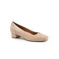 Women's Daisy Block Heel by Trotters in Nude (Size 11 M)