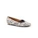 Women's Vianna Loafer by SoftWalk in Black White Snake (Size 6 M)