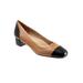 Women's Daisy Block Heel by Trotters in Tan Black (Size 9 M)