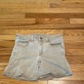 American Eagle Outfitters Shorts | American Eagle Outfitters Super Stretch Midi Shorts | Color: Tan | Size: 8