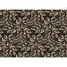 Black 144 x 96 x 0.08 in Area Rug - Rug Tycoon 100% Machine Washable Patterned 2989 Area Rug-PAT1219-BRN /Chenille | Wayfair WSH-PAT1219-BRN-8by12