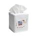 Bungalow Rose Elephant Tissue Box Cover Fabric in White | 5.25 H x 4.5 W x 4.5 D in | Wayfair 096C12445CB1409DACB9EC49AD8AE2F1