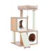 Tucker Murphy Pet™ 35" Bethanney Cat Tree Manufactured Wood in Brown | 35.1 H x 18.9 W x 17.4 D in | Wayfair E2A51B3B3DA74953A46E0AA95ECBEC19