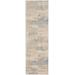 "2'3"" x 7'3"" Ivory/Grey/Blue Nourison Solace Area Rug - Nourison 99446857569"