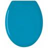 Abattant wc color bleu vivid - gelco