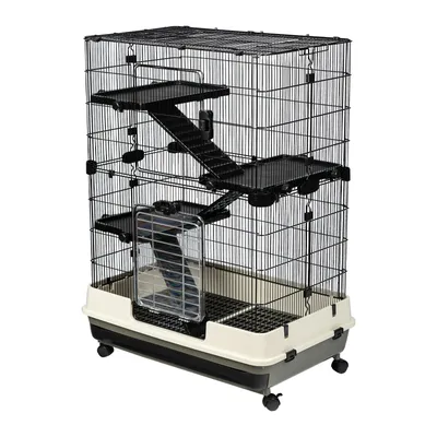 Grande Cage en métal pour oiseaux niche de luxe hauteur réglable pour animaux de compagnie