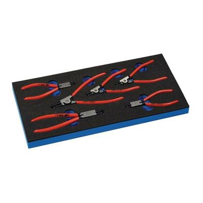 Knipex - Werkzeugmodul Leereinlage 1/3-Modul Leereinlage f. Sicherungsringzange h. 30 mm 4000 871 Image