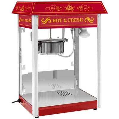 Royal Catering - Popcornmaschine Popcornautomat Popcorn Maschine Popcornmaker Us Design Rot 230 V