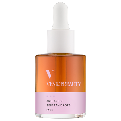 VENICEBEAUTY Anti Aging Self Tan Drops (Hyaluronic) - FACE 30 ml Image