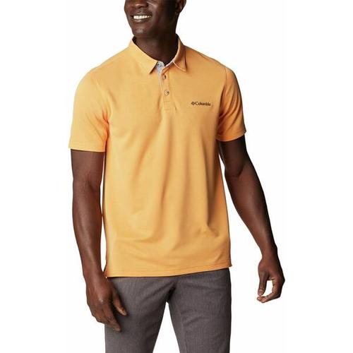 COLUMBIA-Herren-Oberteil-Nelson Point™ Polo, Größe M in Braun