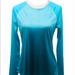 Under Armour Tops | Columbia Women's Blue Long Sleeve Omni Shade Shirt Size Us Medium | Color: Blue | Size: M