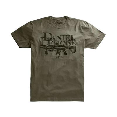 Daniel Defense Men's Automatic Short Sleeve T-Shirt, Olive SKU - 944508