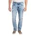 Silver Jeans Men's Allan Classic Fit Straight Leg Jean (Size 36-30) Light Rinse, Cotton,Elastine