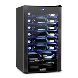 Klarstein Vinomatica 36 Uno Weinkühlschrank 95l Touch-Bedienfeld 85W 4-18 °C Schwarz Image