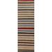 Modern Gabbeh Kashkoli Long Runner Rug Hand-knotted Wool Carpet - 3'4" x 14'1"