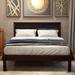 Moda Furnishings Platform Bed Frame with Headboard , Wood Slat Support , No Box Spring Needed ,Twin