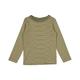 Wheat - Langarmshirt Lai Stripe In Heather Green, Gr.122