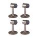 Design House Gooseneck Aluminum Floor Mount Stop Metal in Gray | 3.11 H x 3.11 W x 2.13 D in | Wayfair 189308-SN