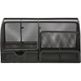 Inbox Zero Jemilla Desk Organizer Metal in Black | 5 H x 11 W x 5.5 D in | Wayfair 02E1D27F47814A08B02BC1A4CD7A00BA