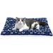 Tucker Murphy Pet™ Cat House Dog House Winter Small Dog Teddy Bear Pet Cat Dog Supplies Suede/Cotton in Blue | 2.5 H x 21.6 W x 17.7 D in | Wayfair