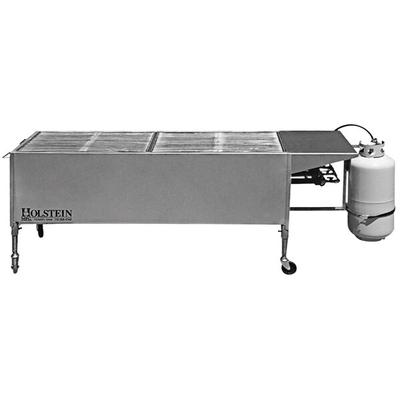 Holstein Manufacturing 2472GSS 72" Country Club Stainless Steel Propane Grill