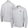 Men's Vineyard Vines Heather Gray Arizona Cardinals Shep Shirt Quarter-Zip Sweatshirt