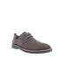 Men's Propet Finn Men'S Suede Oxford Shoes by Propet in Stone (Size 10 1/2 M)