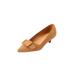 Women's The Holland Slip On Pump by Comfortview in Brown (Size 8 M)